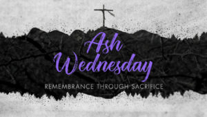 Ash Wednesday Service @ Sanctuary